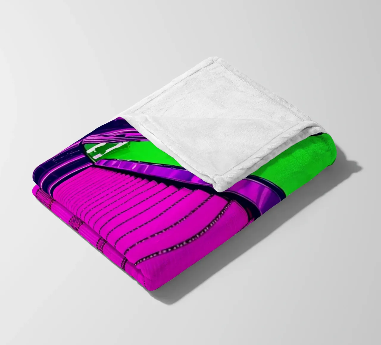 Scala mobile - Pop Art coperta in pile da ColorCrash Gallery