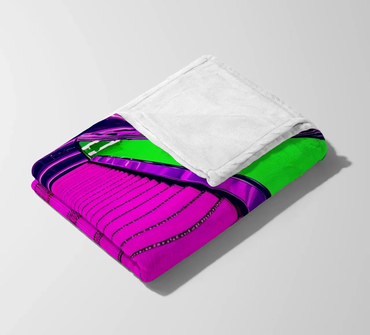 Scala mobile - Pop Art coperta in pile da ColorCrash Gallery