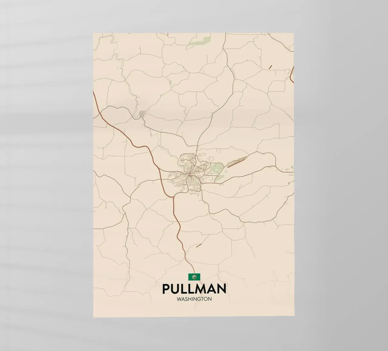 Pullman WA pellicola backlit da Jacob W MICKELSON