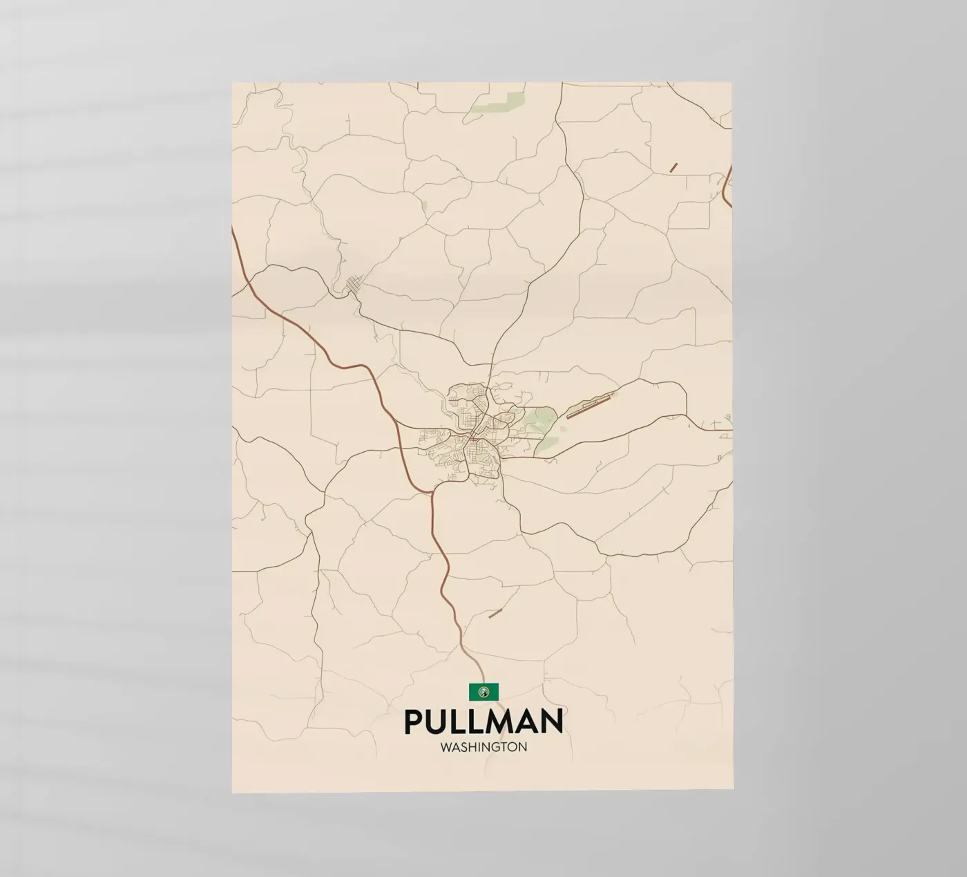 Pullman WA backlit folie van Jacob W MICKELSON