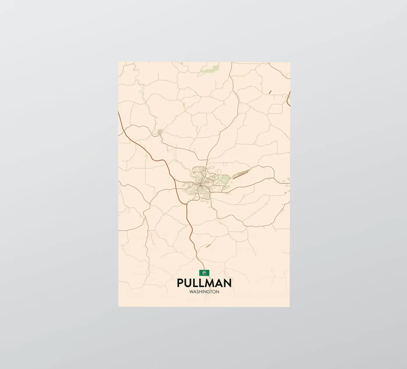 Pullman WA sticker van Jacob W MICKELSON