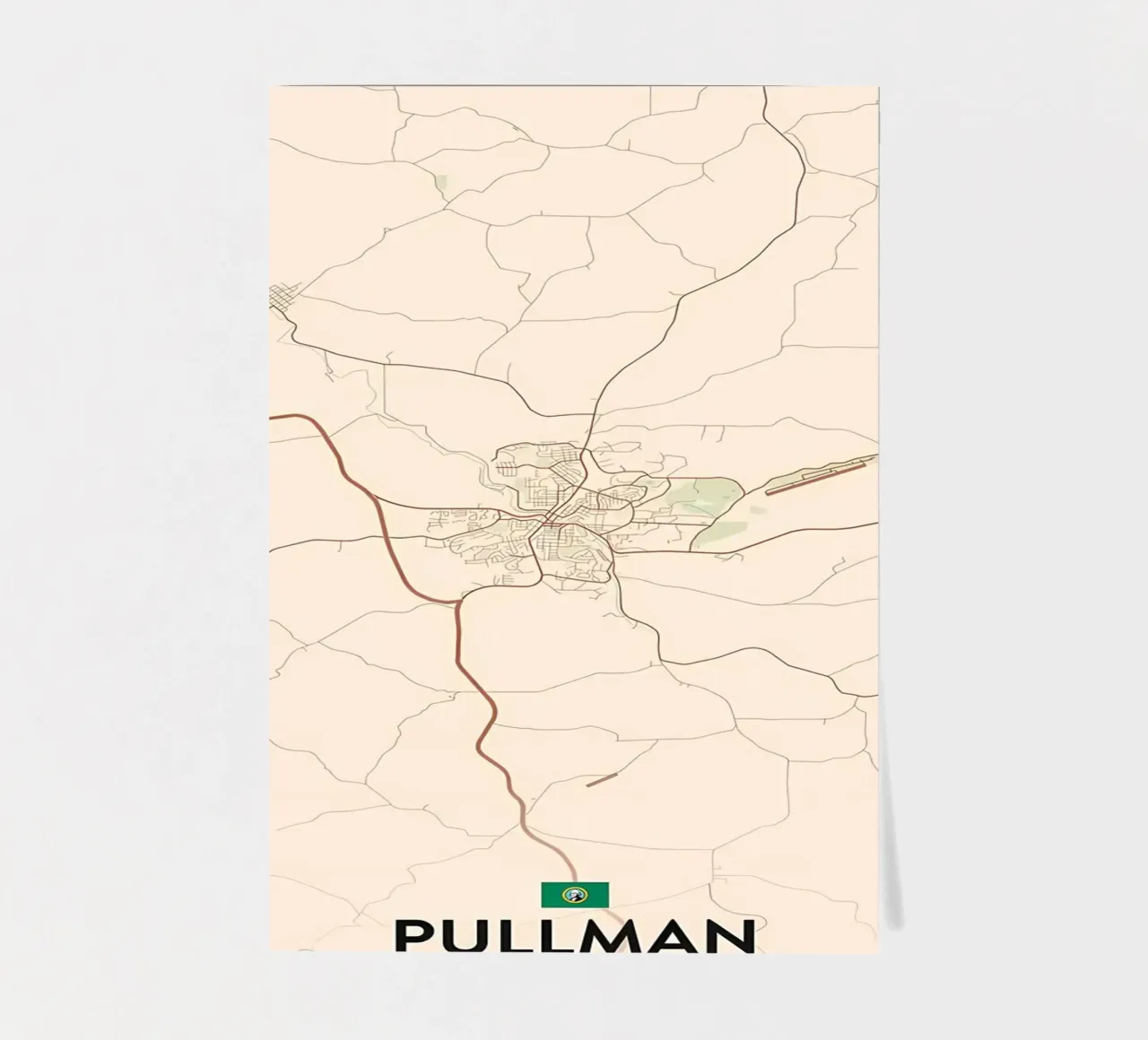 Pullman WA sticker sheet by Jacob W MICKELSON