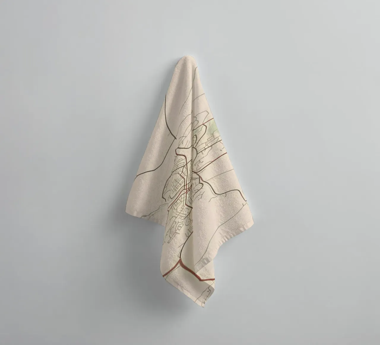 Pullman WA badhanddoek van Jacob W MICKELSON