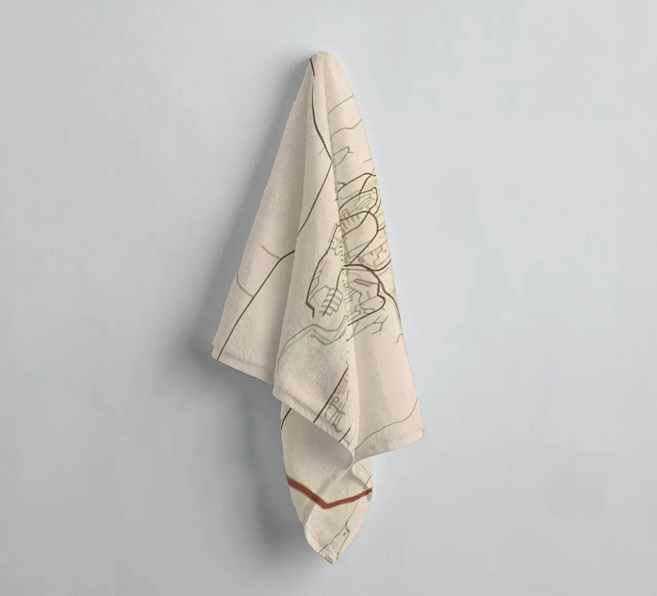 Pullman WA badhanddoek van Jacob W MICKELSON