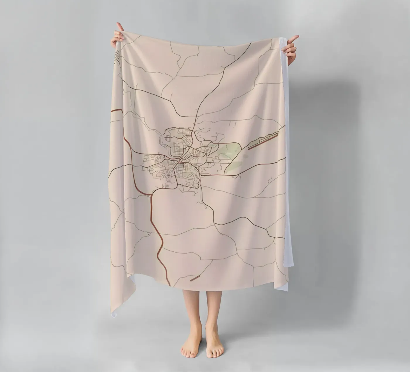 Pullman WA serviette de plage de Jacob W MICKELSON