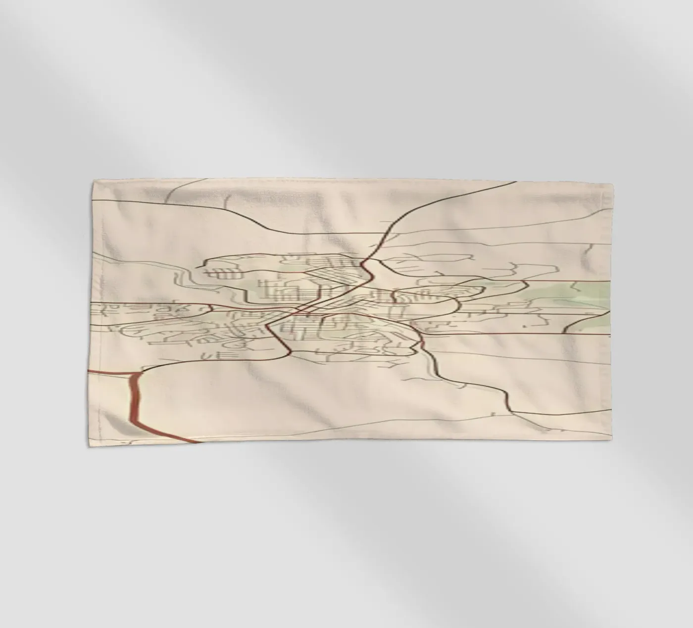 Pullman WA serviette de plage de Jacob W MICKELSON