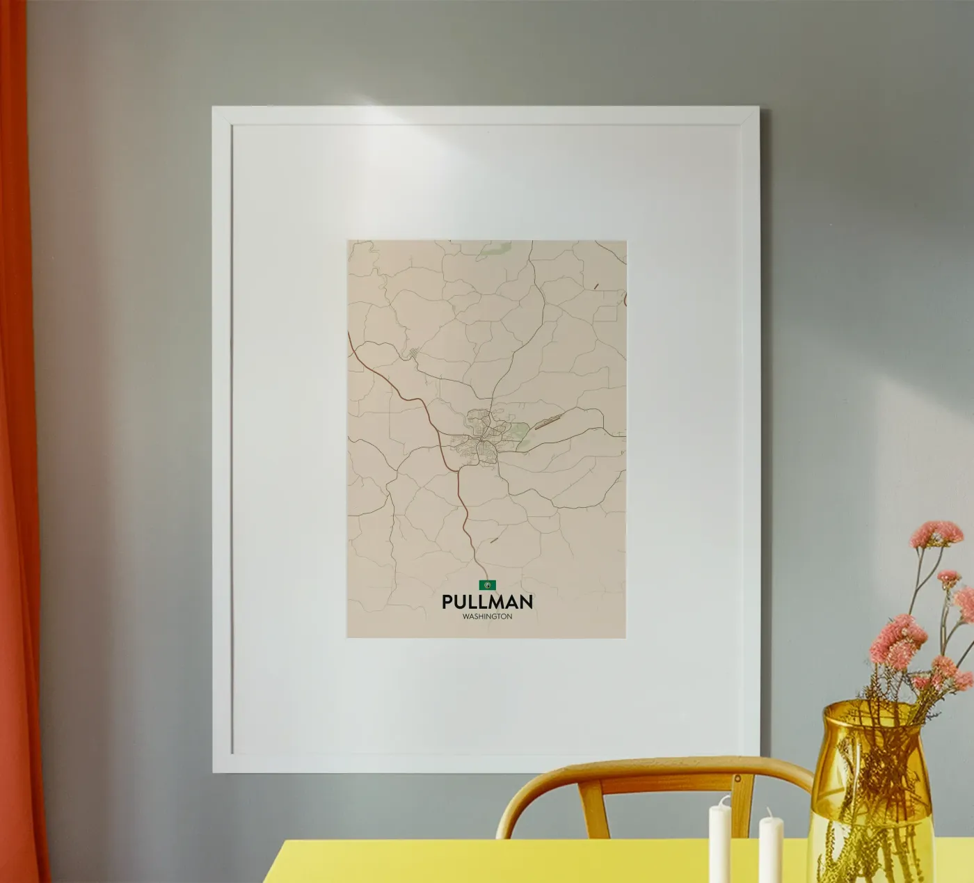 Pullman WA poster da Jacob W MICKELSON