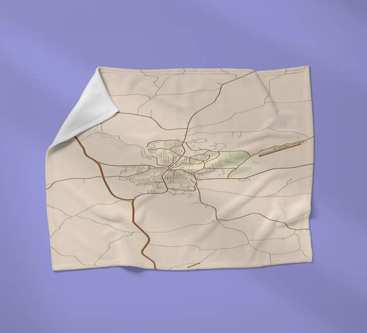 Pullman WA Fleecedecke von Jacob W MICKELSON