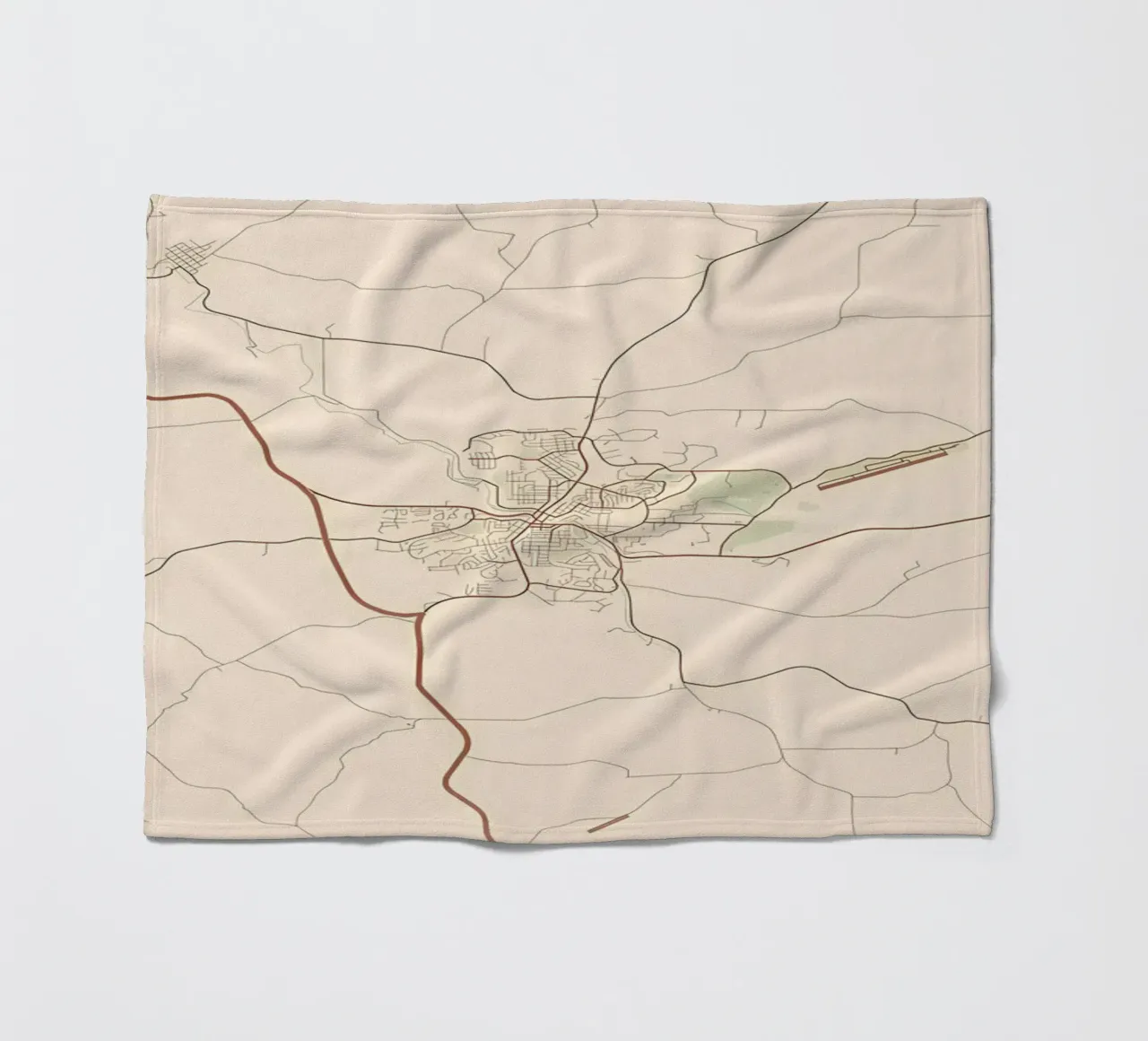 Pullman WA Fleecedecke von Jacob W MICKELSON