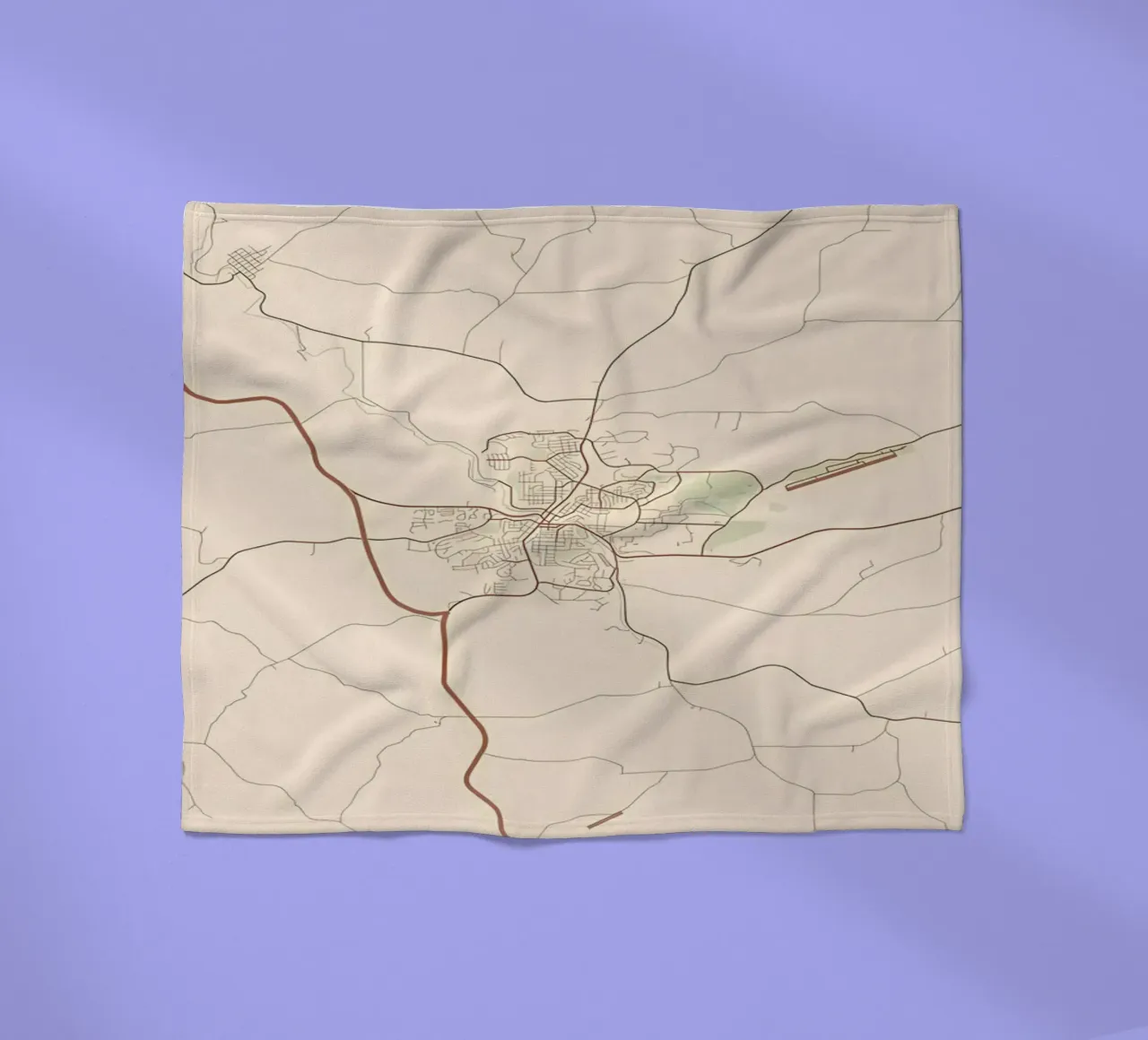 Pullman WA Fleecedecke von Jacob W MICKELSON