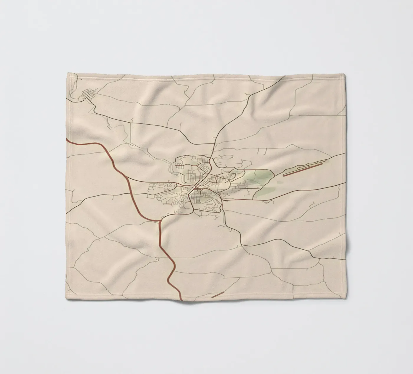 Pullman WA Fleecedecke von Jacob W MICKELSON