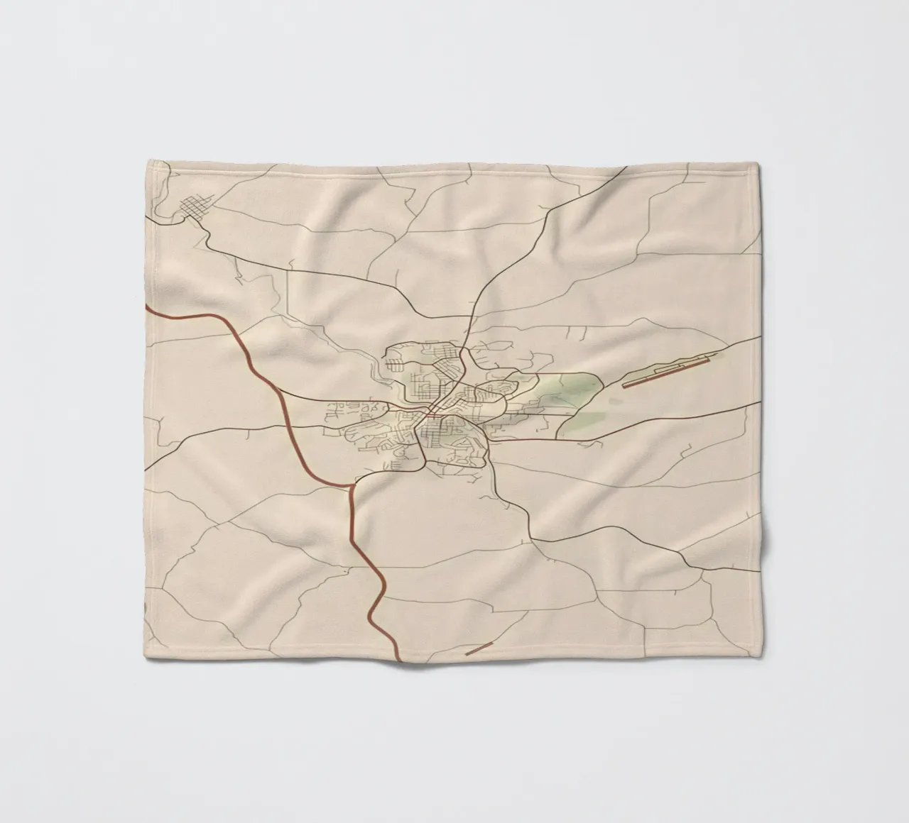 Pullman WA Fleecedecke von Jacob W MICKELSON