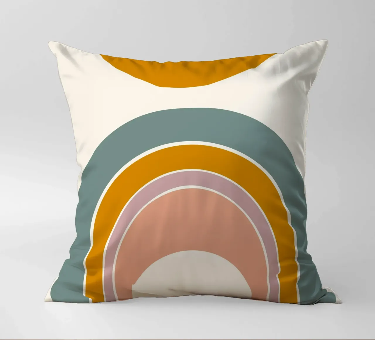 Sole e arcobaleno cuscino da nicigabrieldesigns