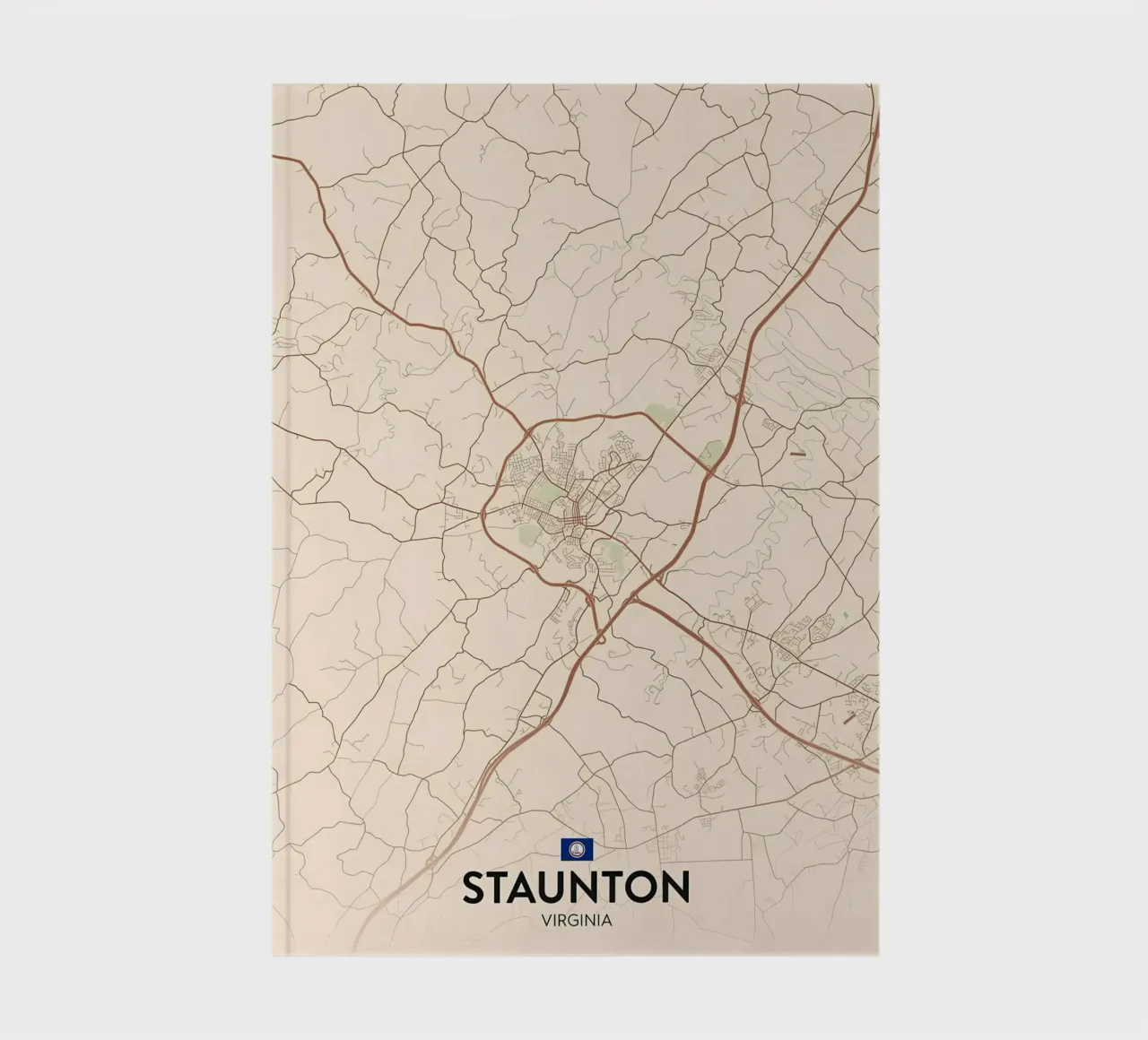 Staunton VA notebook by Jacob W MICKELSON