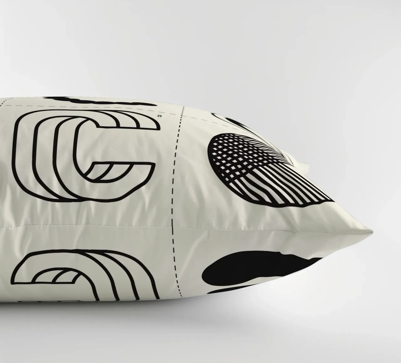 Letter C cuscino da Lidia Blomgren