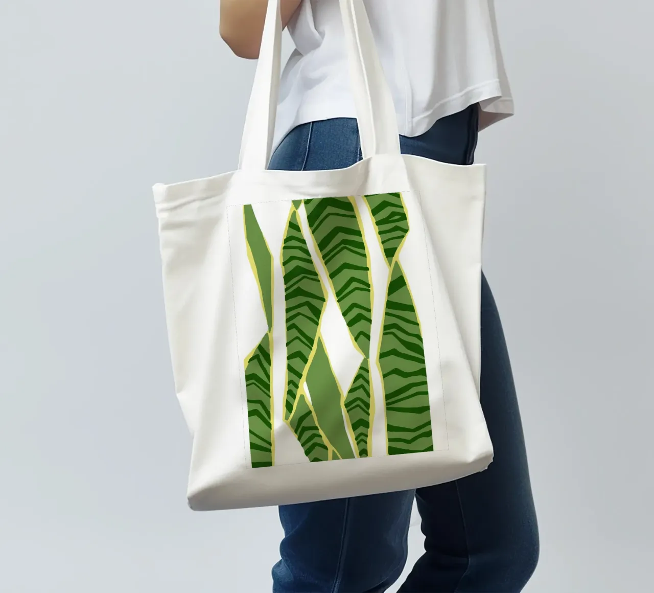 Abstract geometric patterns borsa in juta da ramosashop