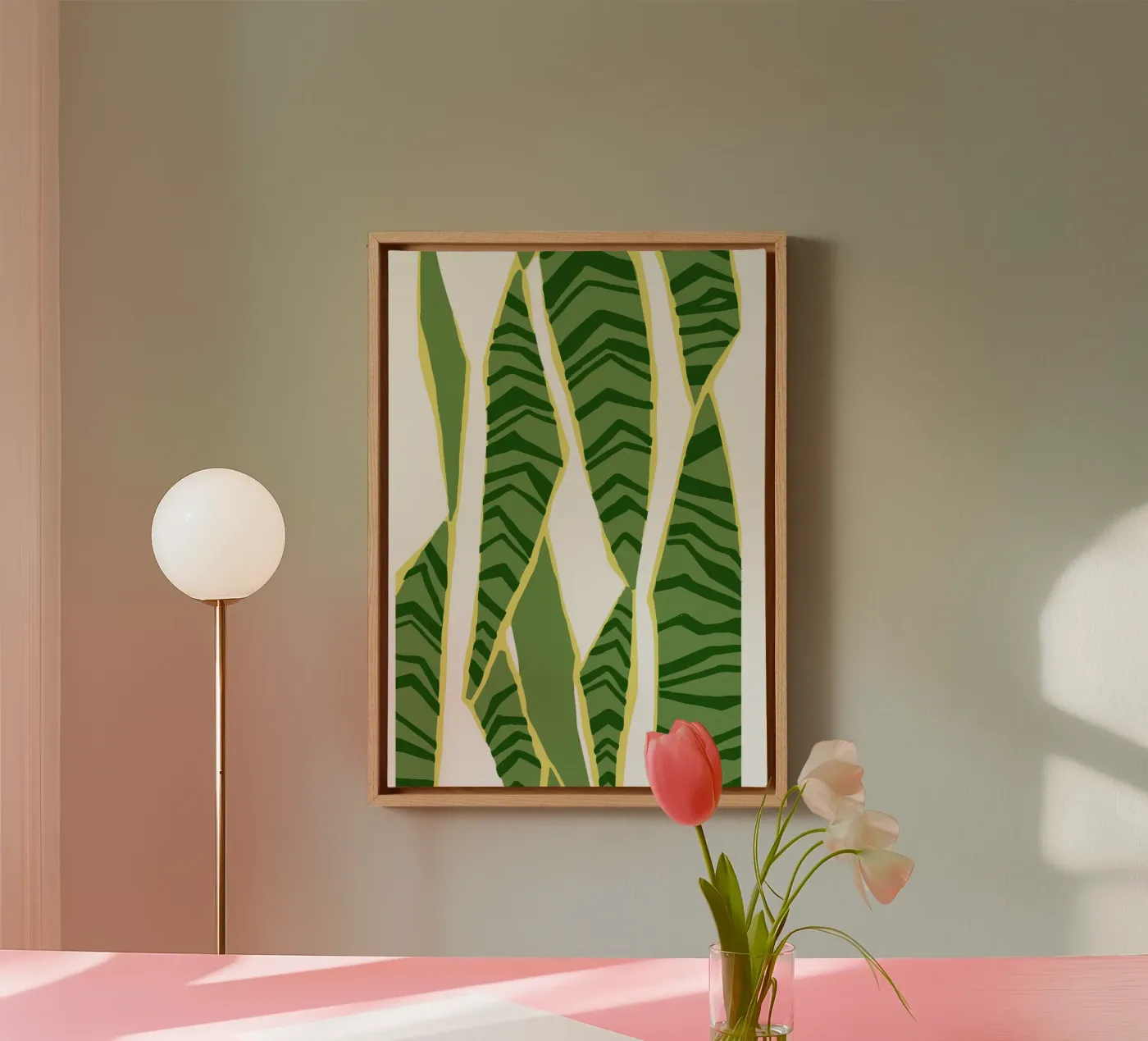 Abstract geometric patterns canvas van ramosashop