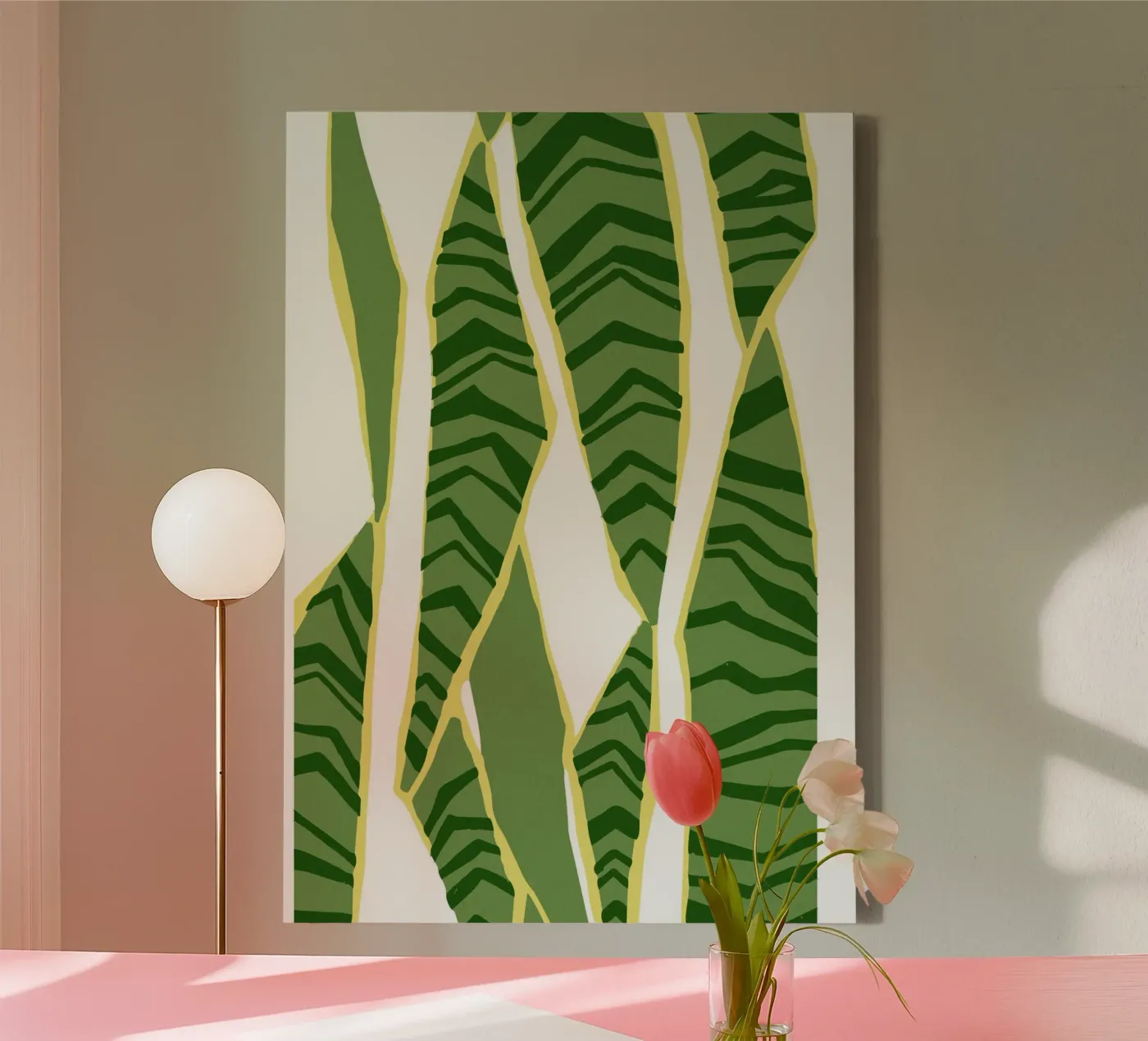 Abstract geometric patterns canvas van ramosashop