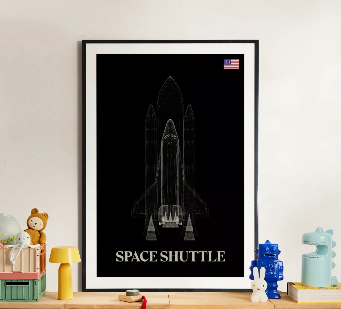 NASA Space Shuttle 3 poster da Marc Schulthess