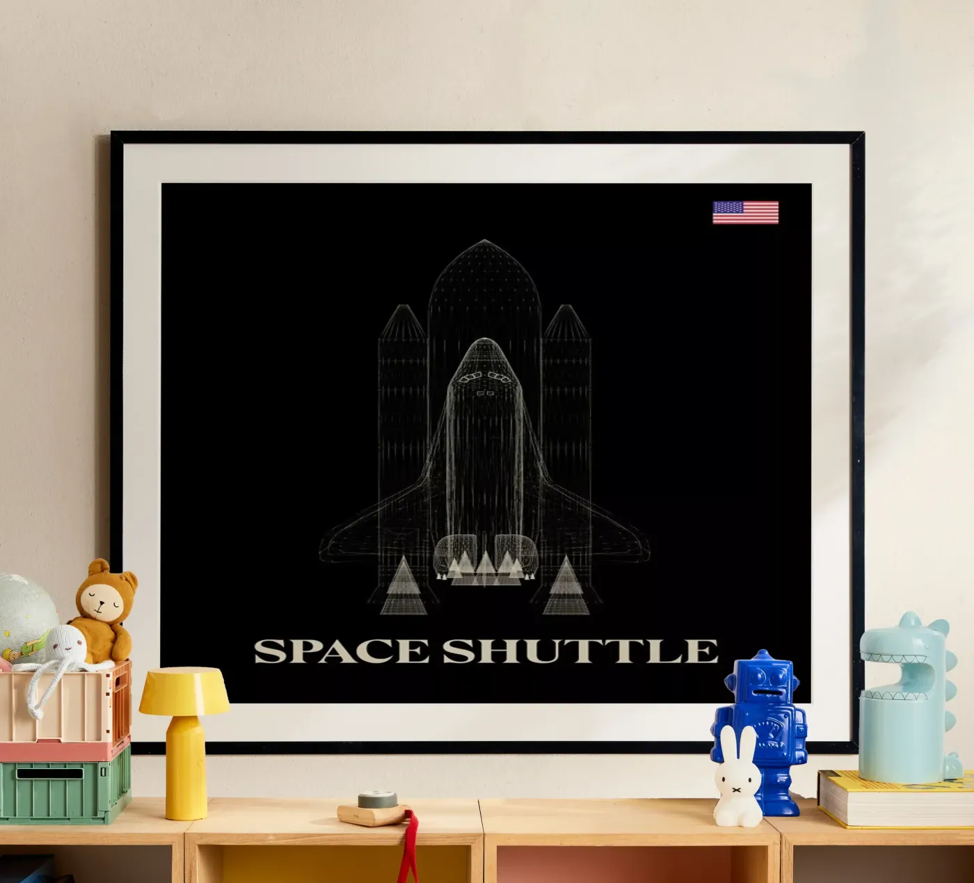 NASA Space Shuttle 3 poster da Marc Schulthess