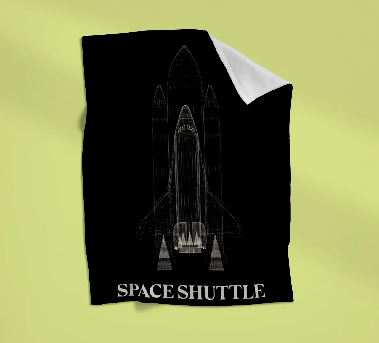 NASA Space Shuttle 3 coperta in pile da Marc Schulthess