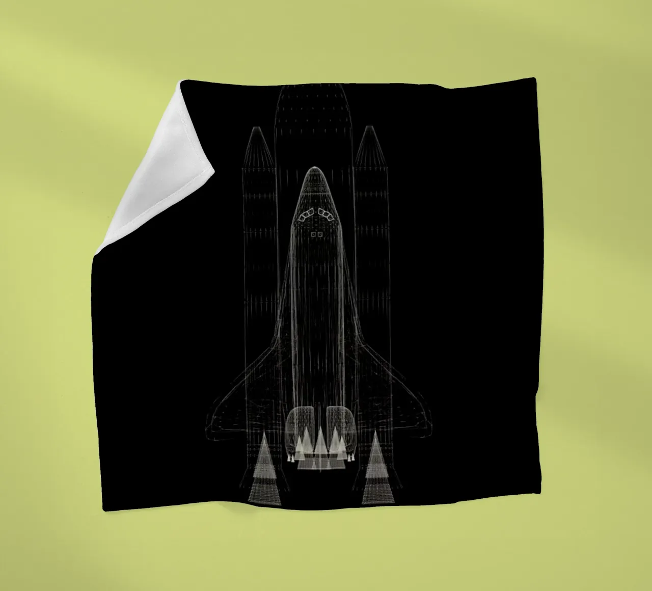 NASA Space Shuttle 3 coperta in pile da Marc Schulthess
