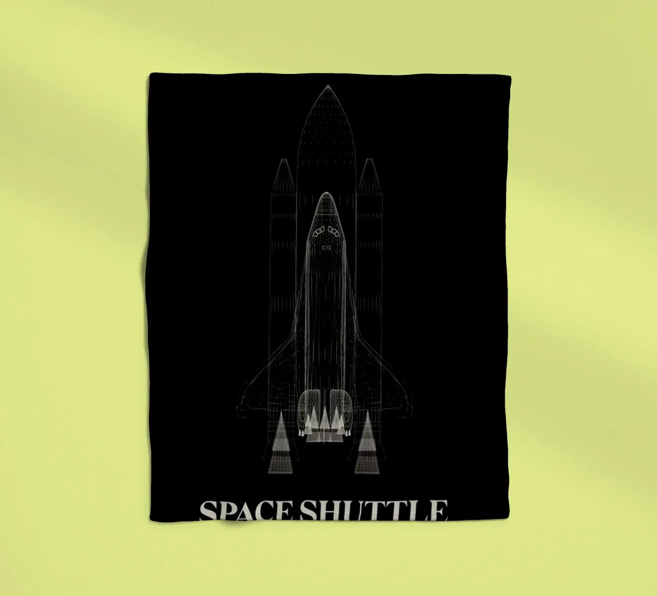 NASA Space Shuttle 3 coperta in pile da Marc Schulthess