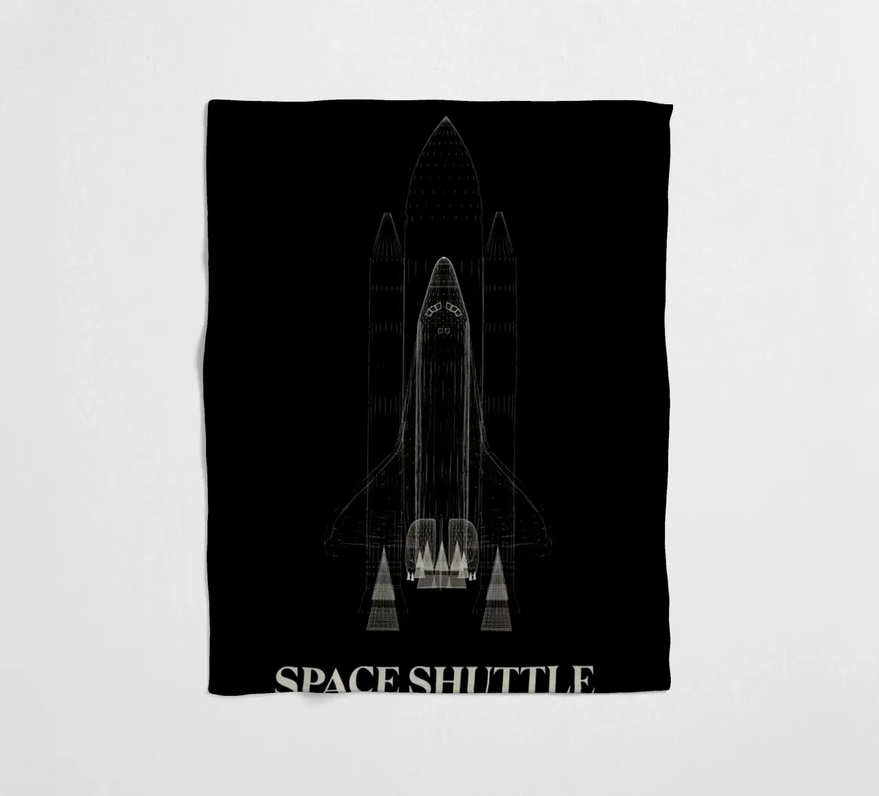 NASA Space Shuttle 3 coperta in pile da Marc Schulthess