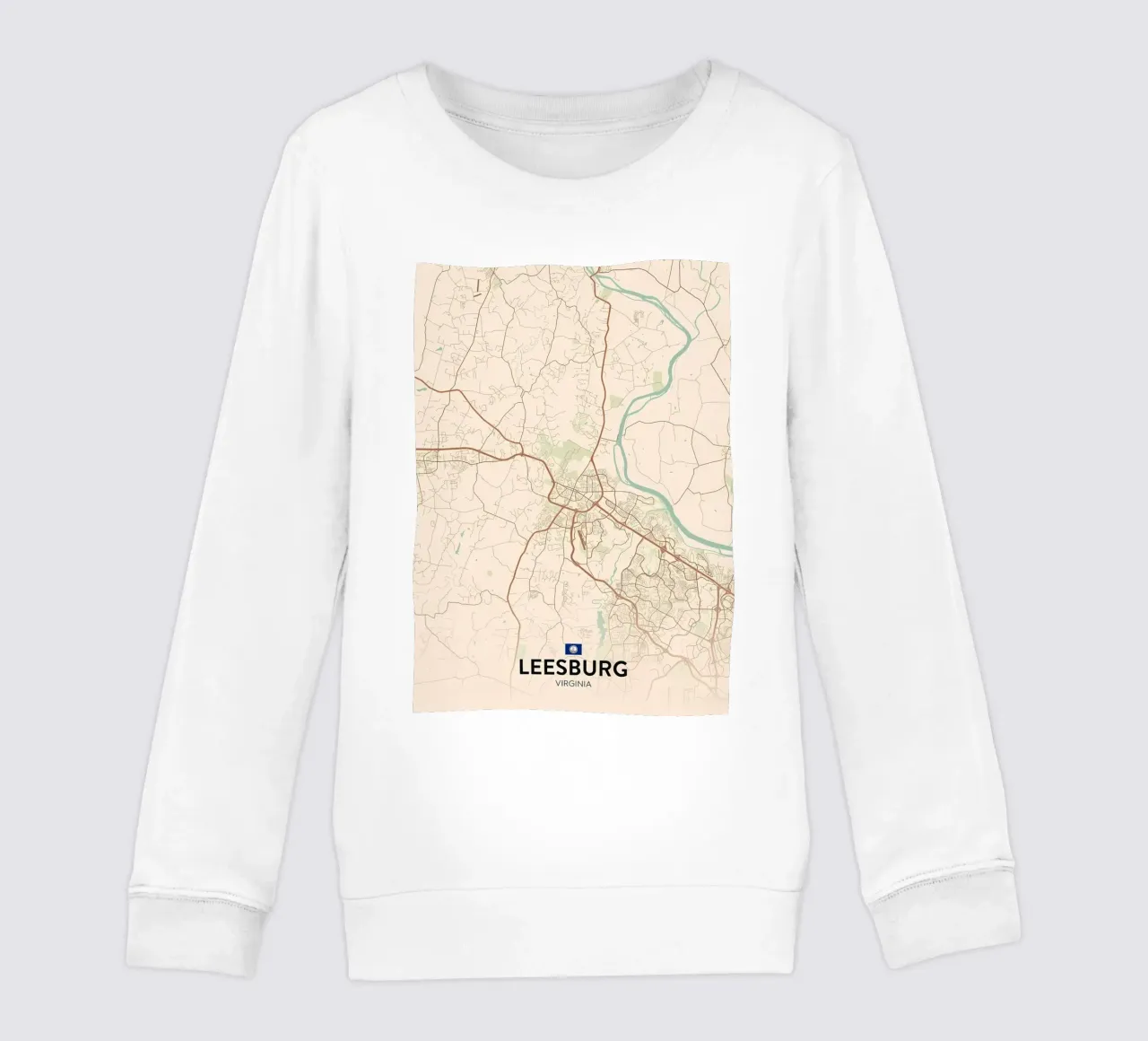 Leesburg VA Kinder Sweatshirt von Jacob W MICKELSON