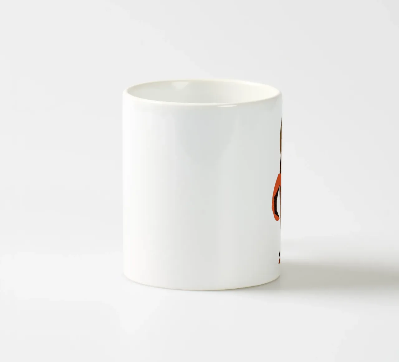 Orangutan capriccioso tazza in ceramica da The Printed Sparrow