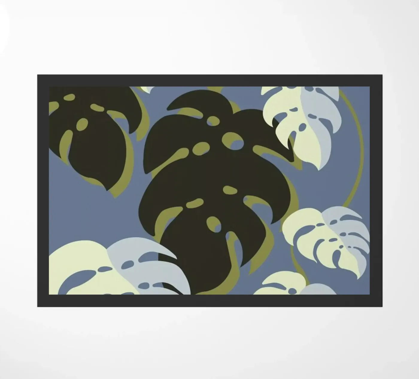 Monstera Blue zerbino da Sabrina Ziegenhorn