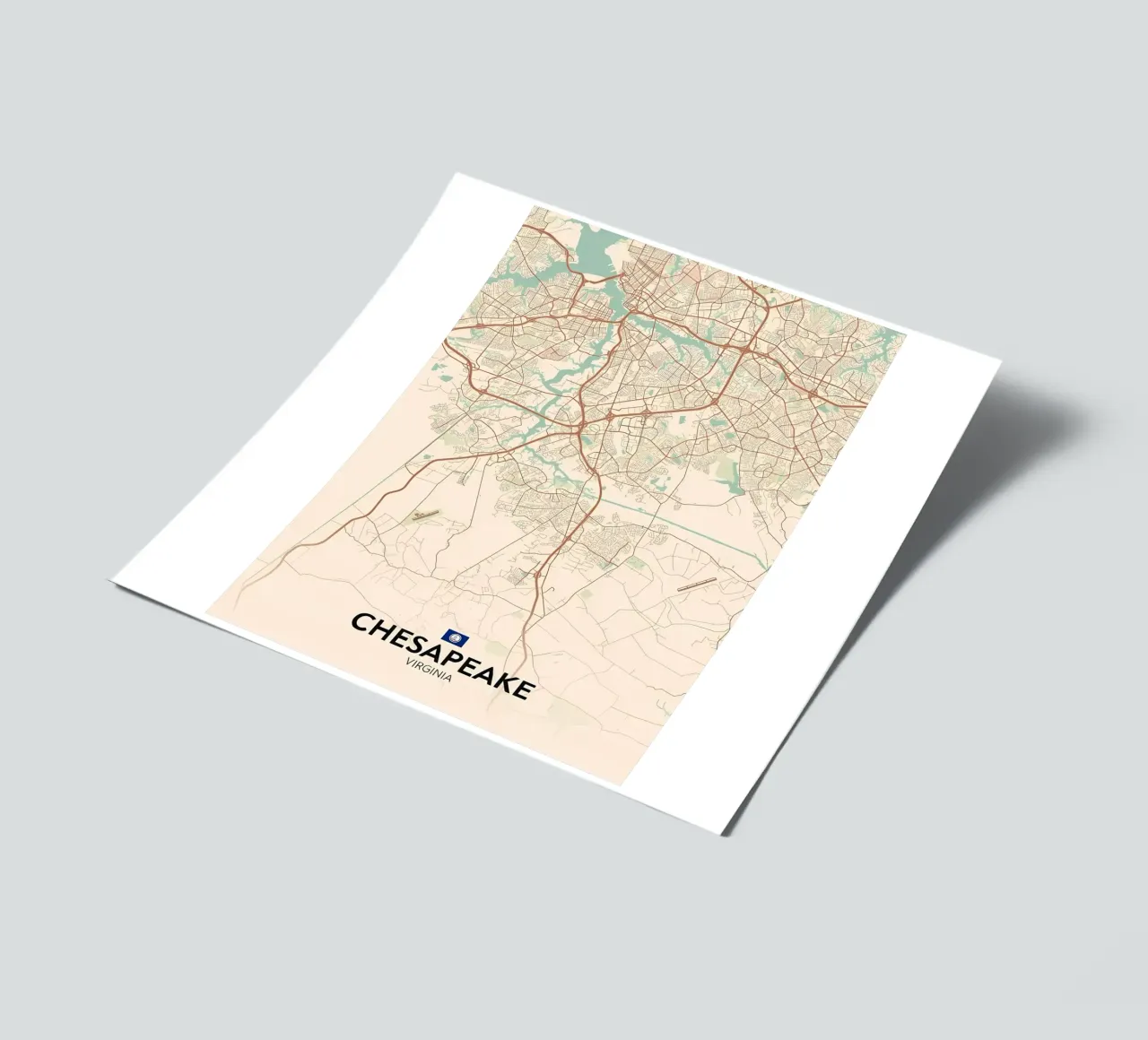 Chesapeake VA sticker sheet by Jacob W MICKELSON