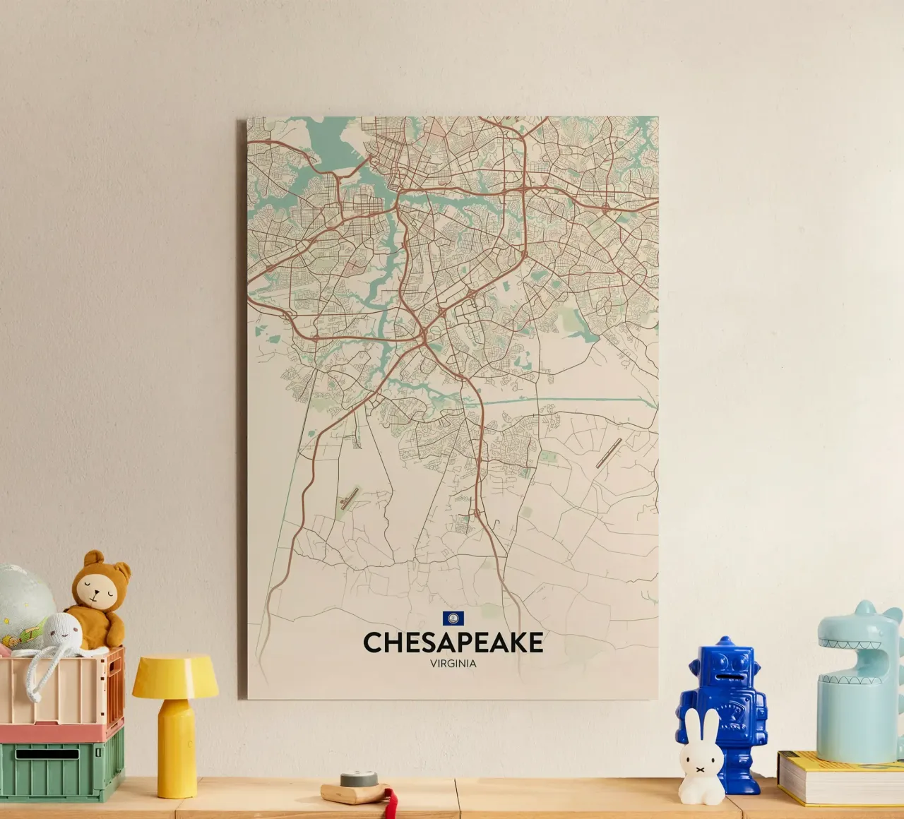 Chesapeake VA alluminio dibond da Jacob W MICKELSON