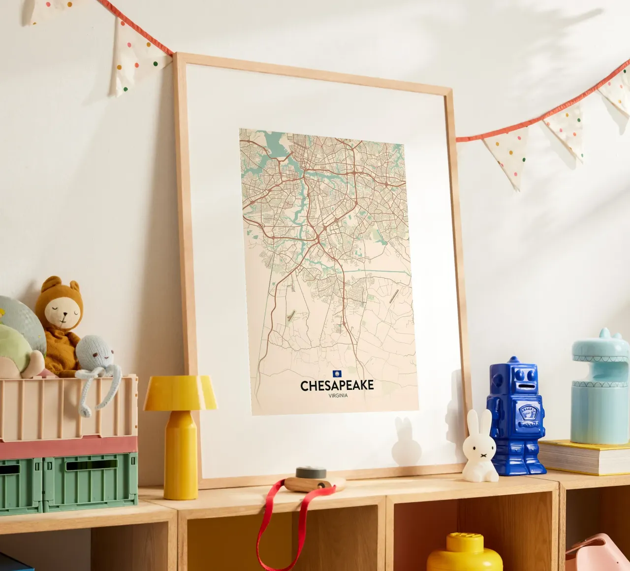 Chesapeake VA poster da Jacob W MICKELSON