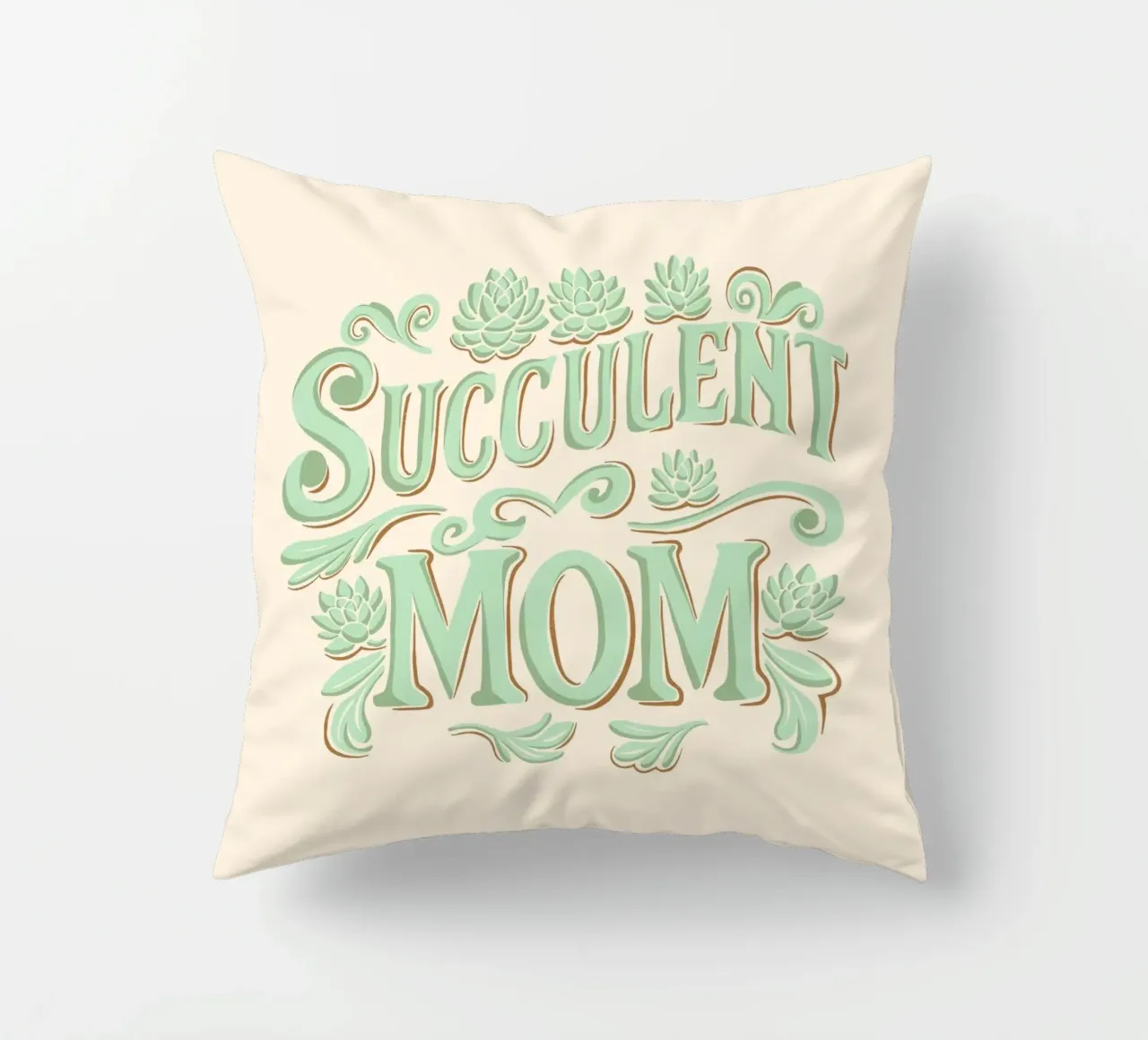 Mamma succulenta cuscino da Loobs