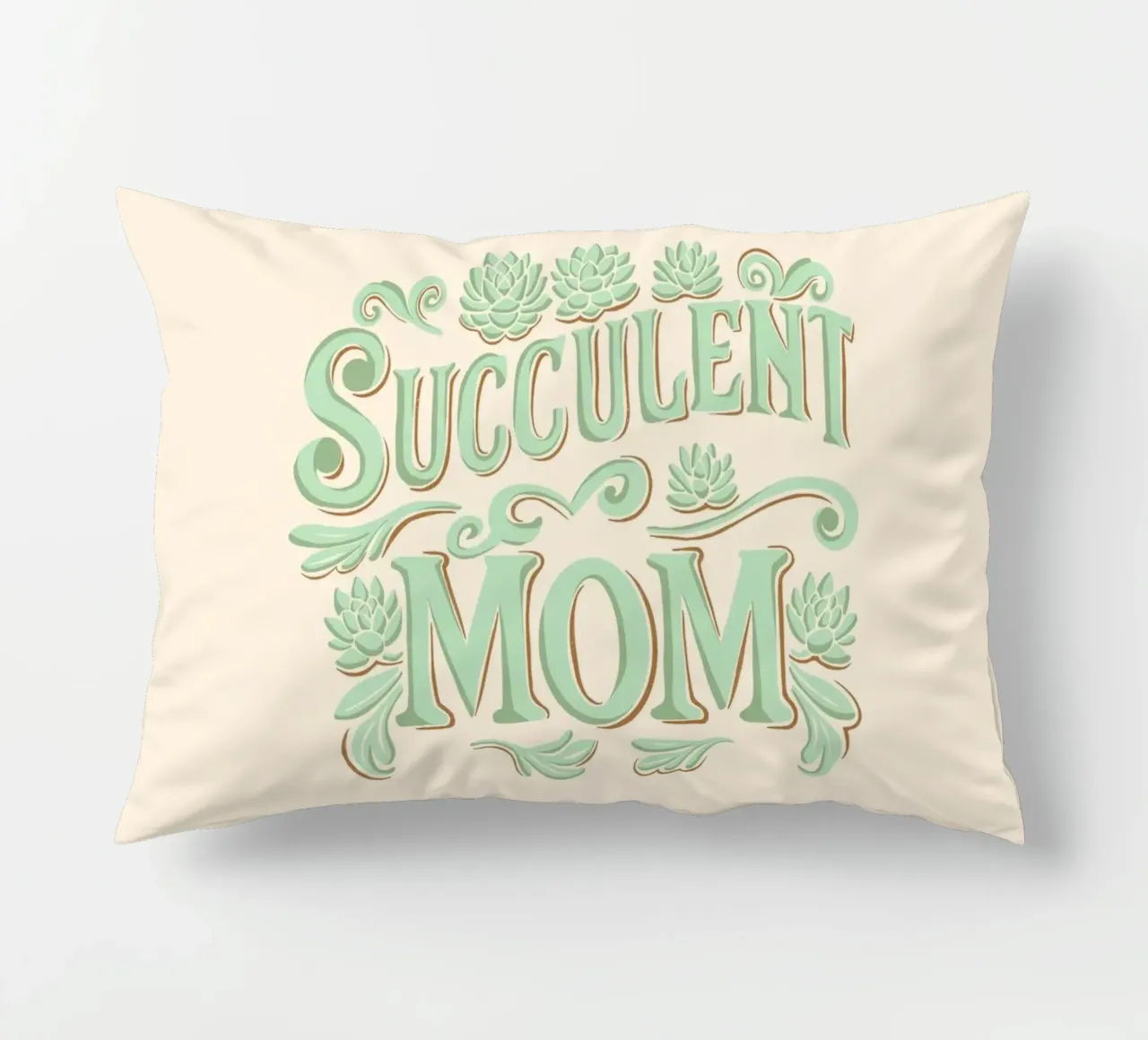 Mamma succulenta cuscino da Loobs