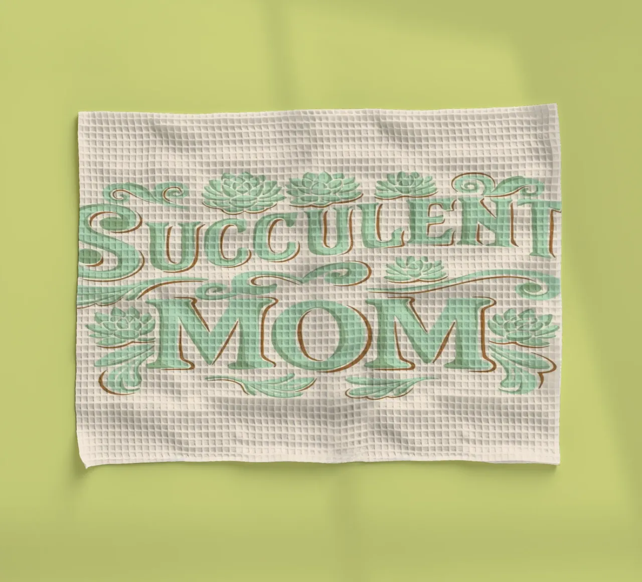Mamma succulenta canovaccio da cucina da Loobs