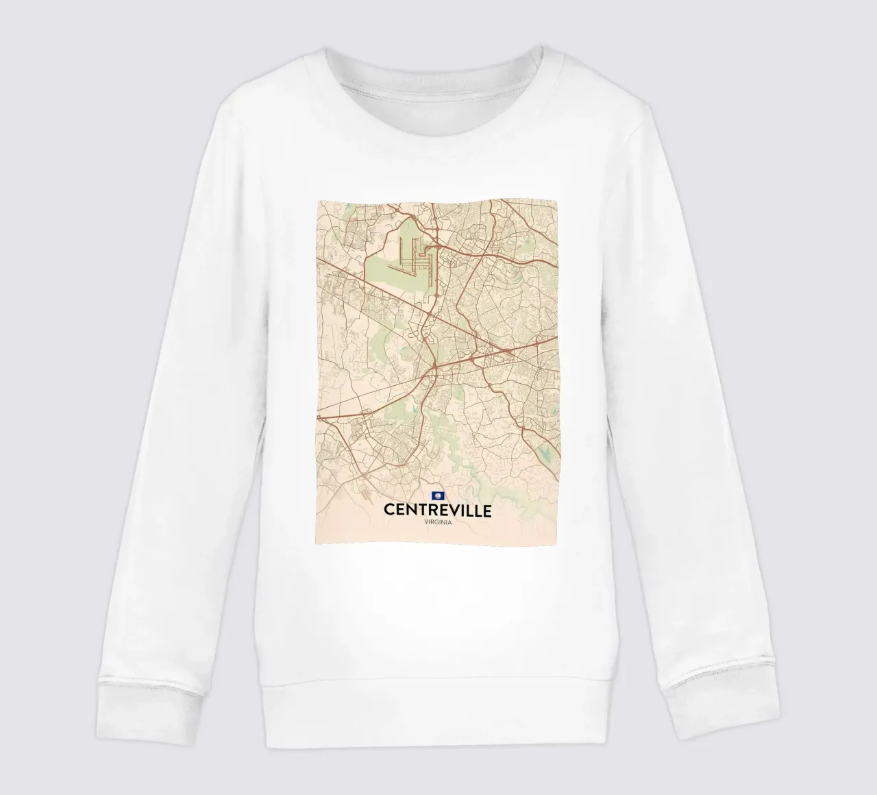 VA town centre kids sweatshirt by Jacob W MICKELSON