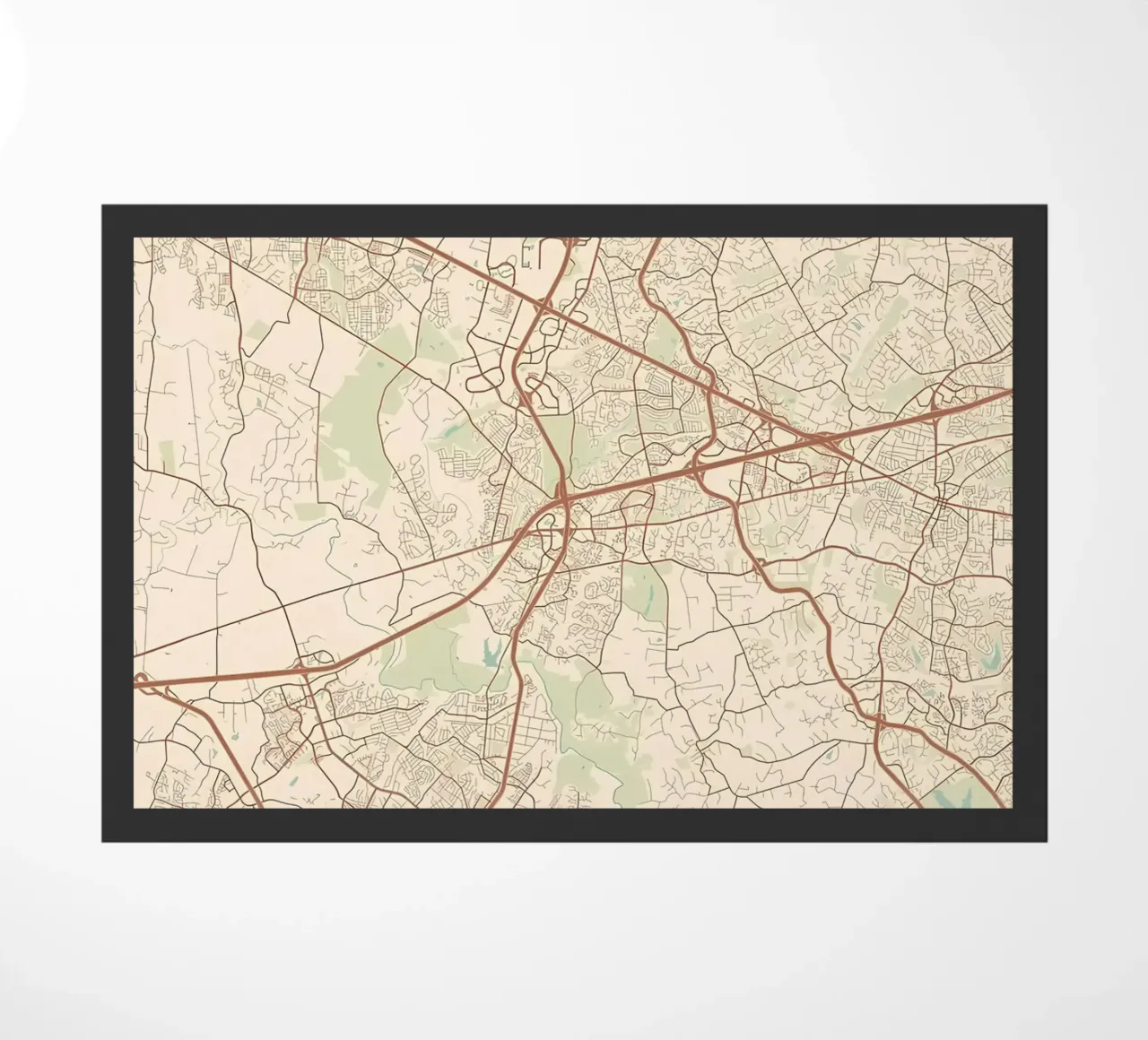 VA town centre deurmat van Jacob W MICKELSON