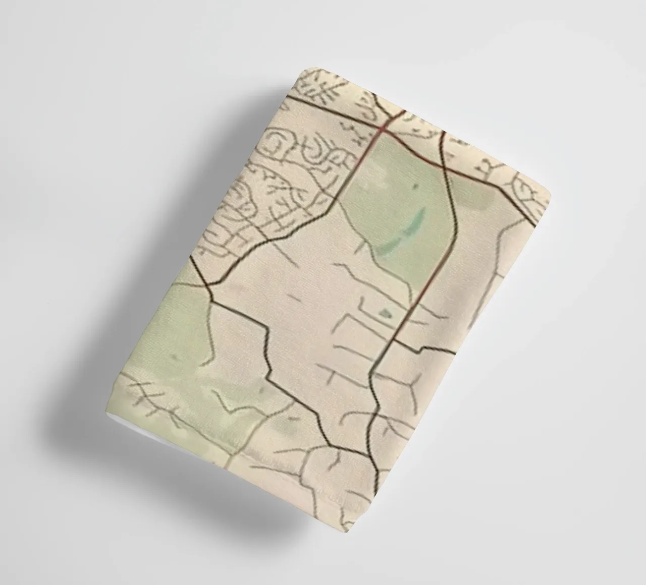 VA town centre towel by Jacob W MICKELSON