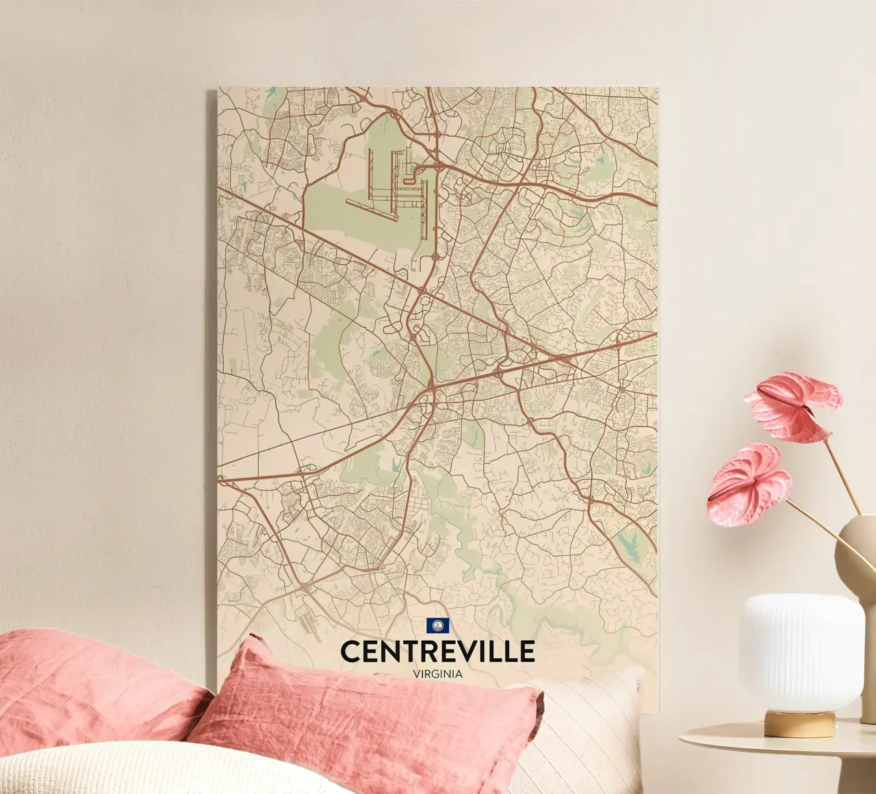 Centro città di VA plexiglass da Jacob W MICKELSON