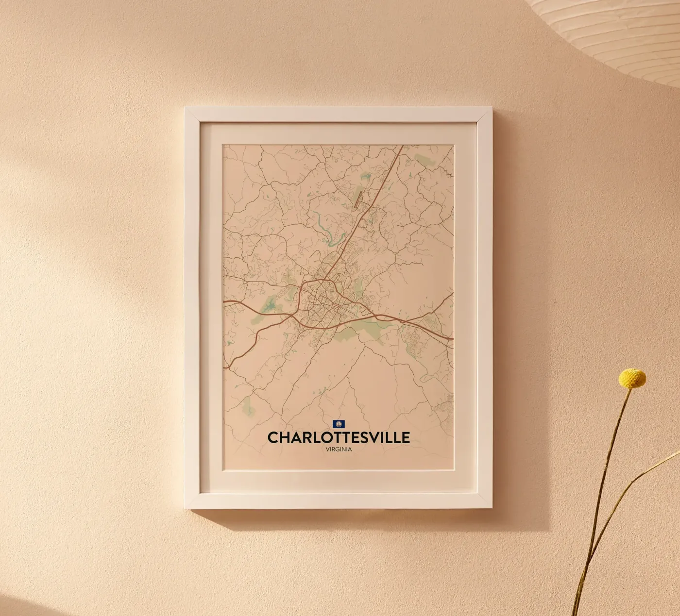 Charlottesville VA poster da Jacob W MICKELSON