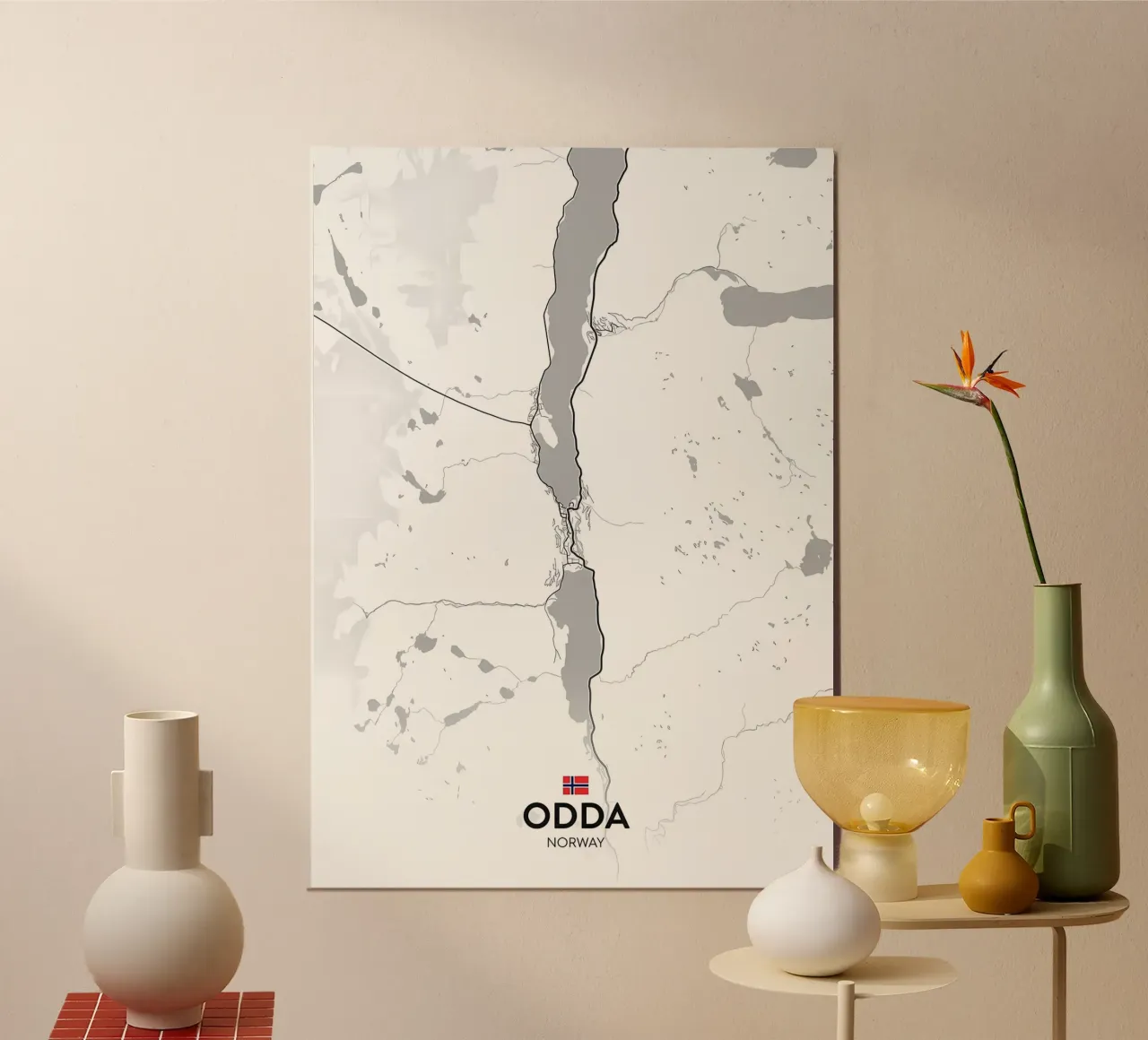 Odda NEE poster van Jacob W MICKELSON