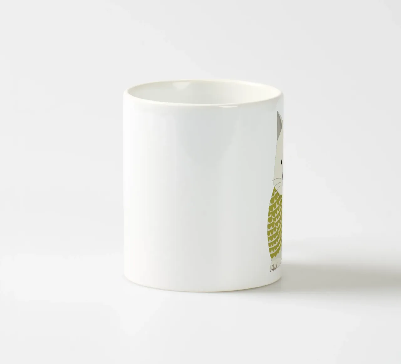 Wombat fantaisiste mug en céramique de The Printed Sparrow