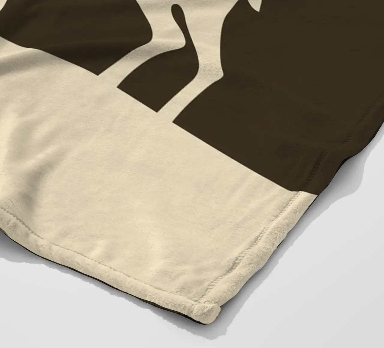 Il mio universo di cervi coperta in pile da Andy Westface