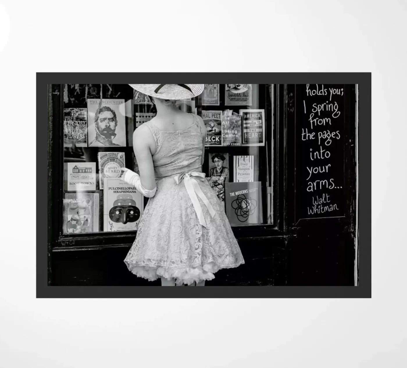 Window Shopping deurmat van Magdalena Martin Photography