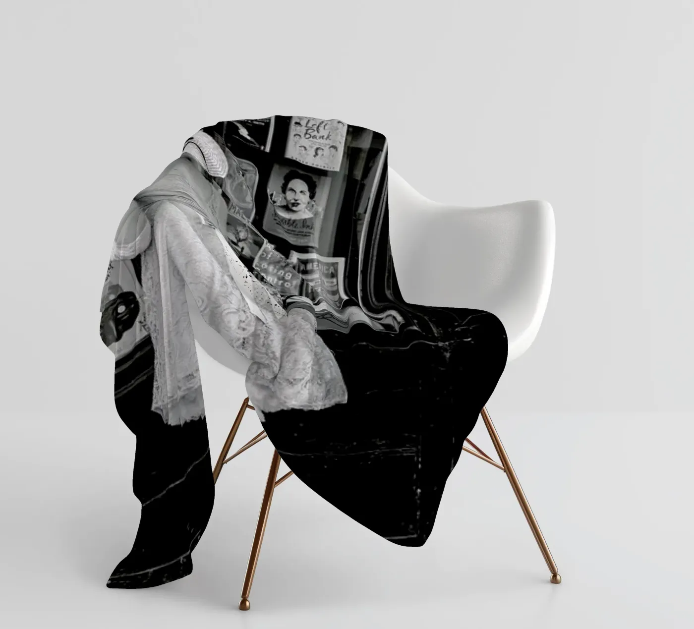 Window Shopping fleecedeken van Magdalena Martin Photography