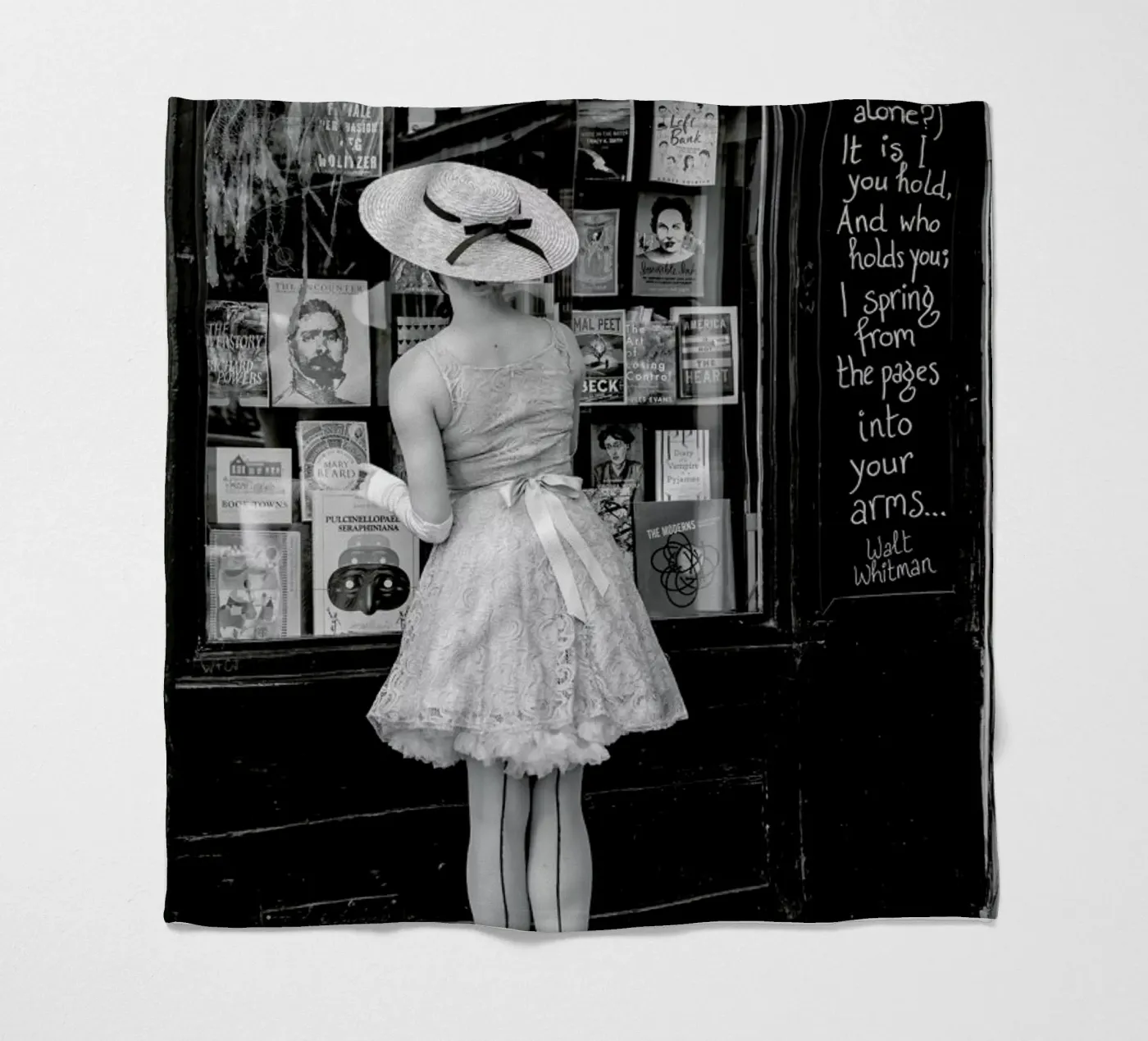 Window Shopping fleecedeken van Magdalena Martin Photography