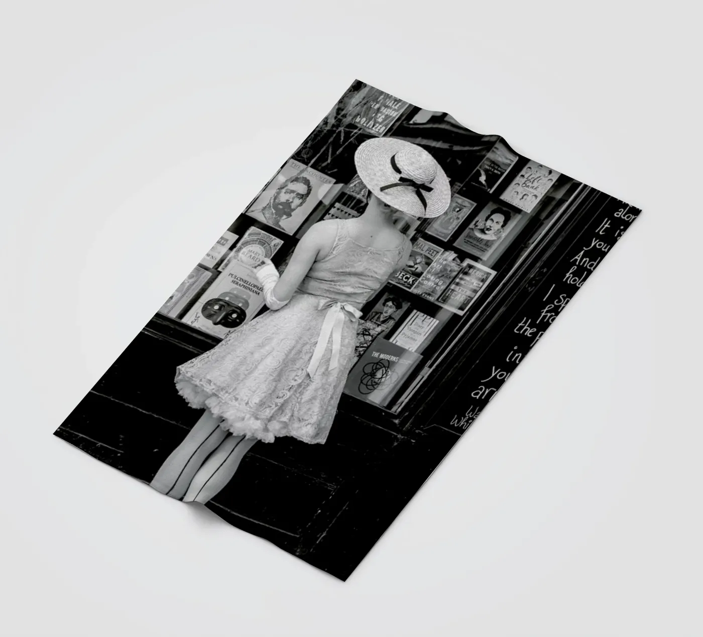 Window Shopping fleecedeken van Magdalena Martin Photography