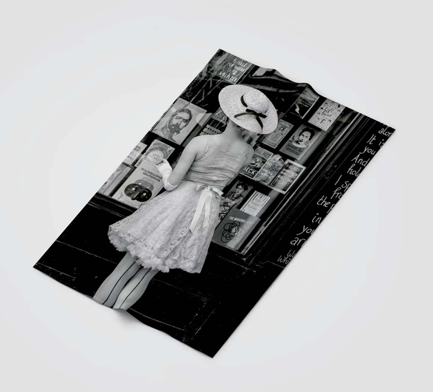 Window Shopping Fleecedecke von Magdalena Martin Photography